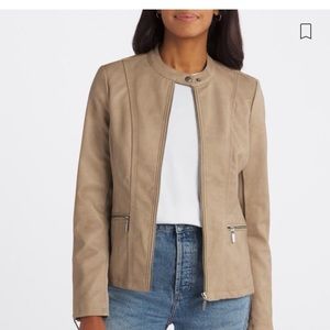 MO-KA Faux Leather Jacket